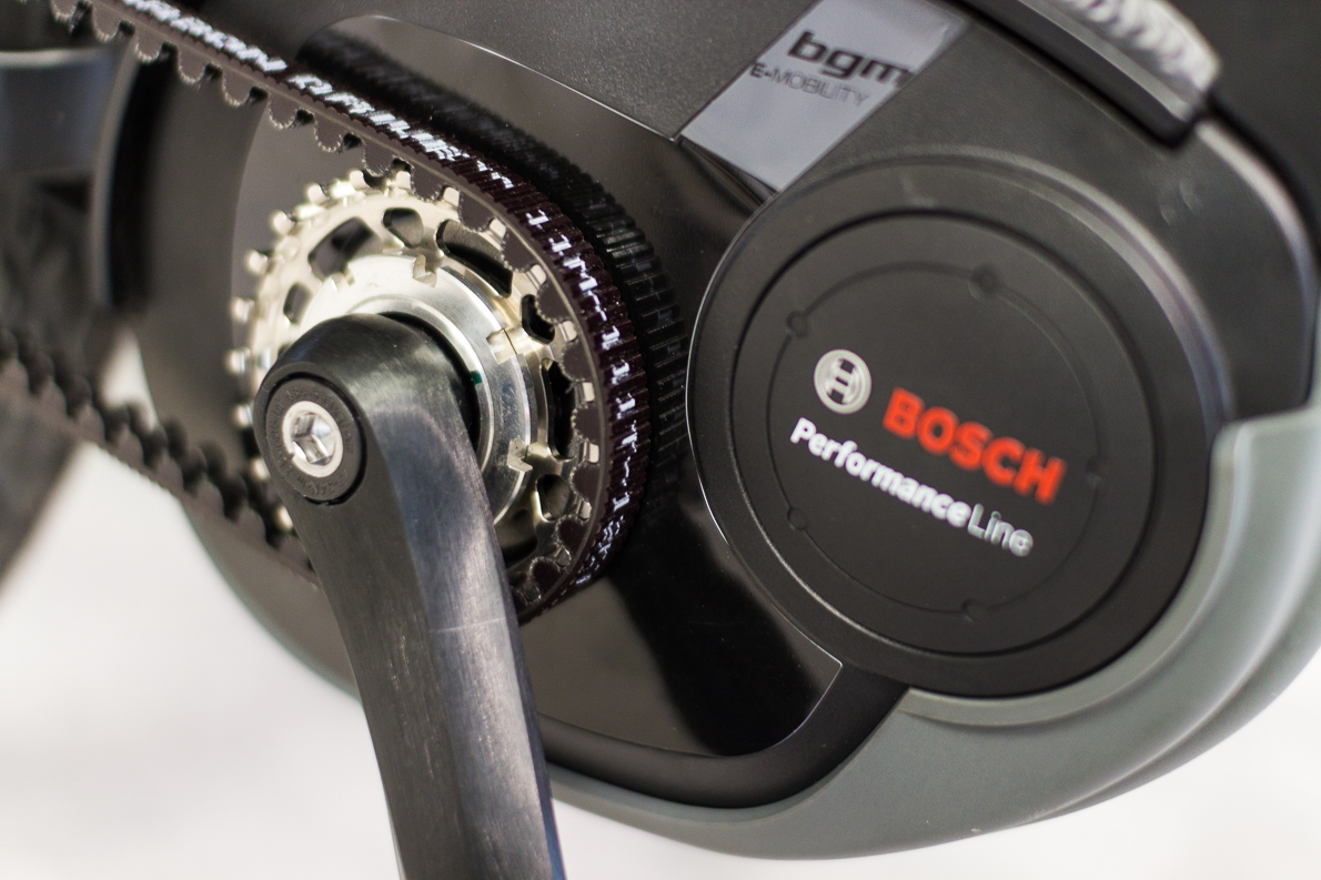 Detailansicht Bosch PerformanceLine Mittelmotor